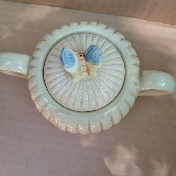 Honey pot or sugar with cover - Picture 4 of 6